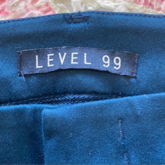 Level 99 Anthropologie | Francis Lacey Crop Trouser Pants in Nocturnal Navy 26 - Picture 9 of 15